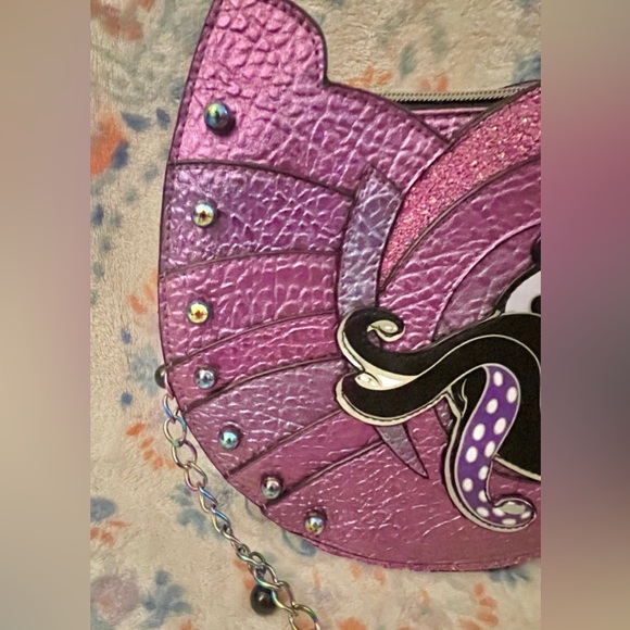 Spectrum X Disney The Little Mermaid Ursula Makeup Bag Purse - Picture 4 of 12